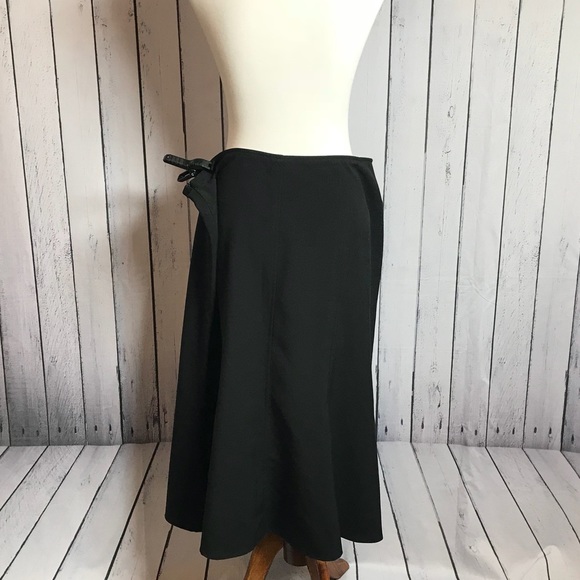 Classy Dressbarn Black Long Skirt - Picture 3 of 6